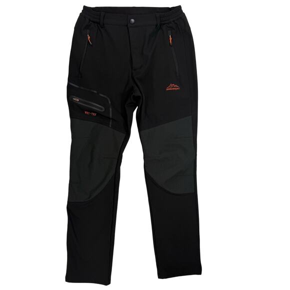Outdoorsport Wei-Tex Women’s Pants Small Black Elastic Waist Hiking Outdoor - Picture 1 of 7